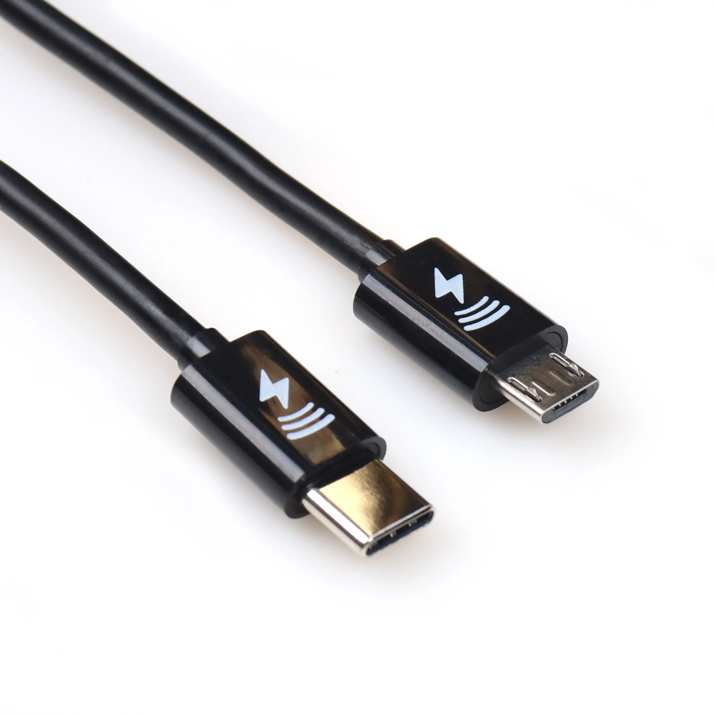 【LANO】Type C OTG to Micro USB OTG Cable USB OTG Adapter 30 cm TPE Charging Cable  resistance wear for Micro USB Devices or mouse