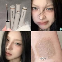 Cocoa Brown Eyebrow Tint Cream Waterproof Natural Eyebrow Tattoo Cream Light Color Eyebrows Make Up Smooth Fluff Brow Dye Pencil