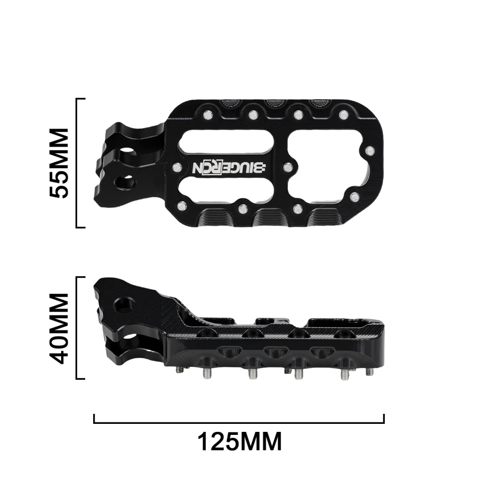 Foot Pegs Pedal For Surron Lightbee Segway X260 X160 Electric Dirt Bike Aluminum Ebike Foot Rests Pedals Dirt Pit Bike Motorcycle Parts