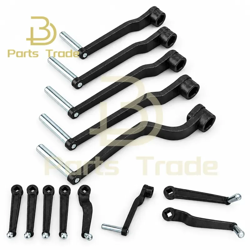 Gimbal Rocker Lifting Crank Handle for Lathe Machine Tool Square Hole Fittings