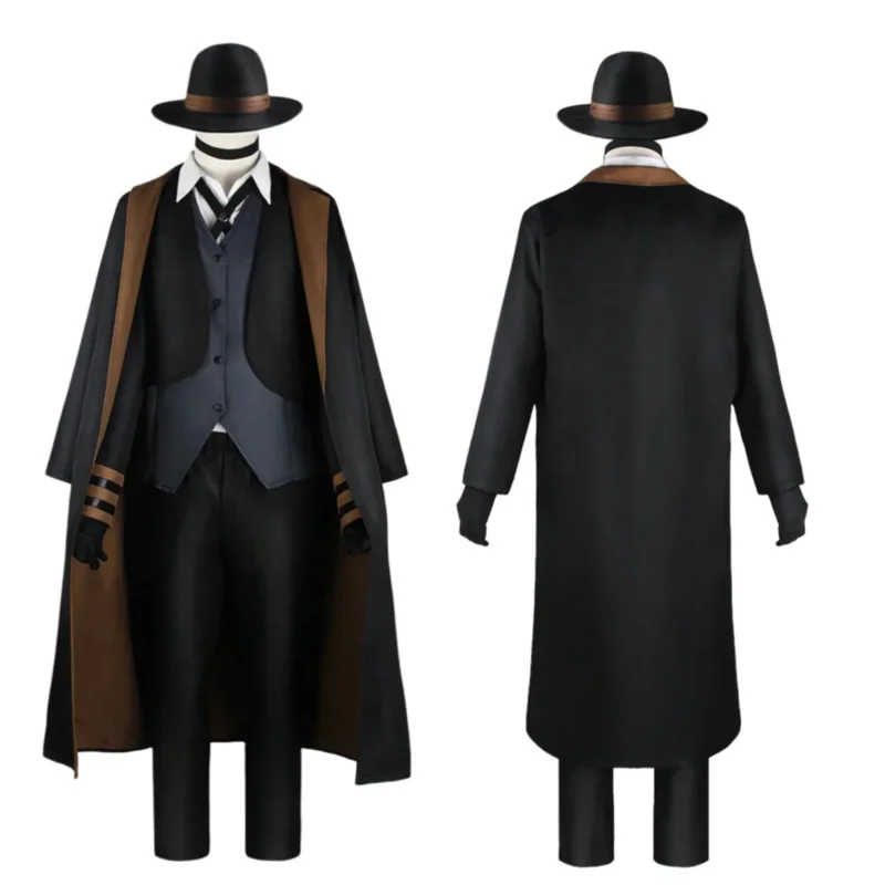 Bungo Stray Dogs Cosplay Nakahara Chuuya Chuya Halloween Costume Anime Clothes Disfraz Adulto