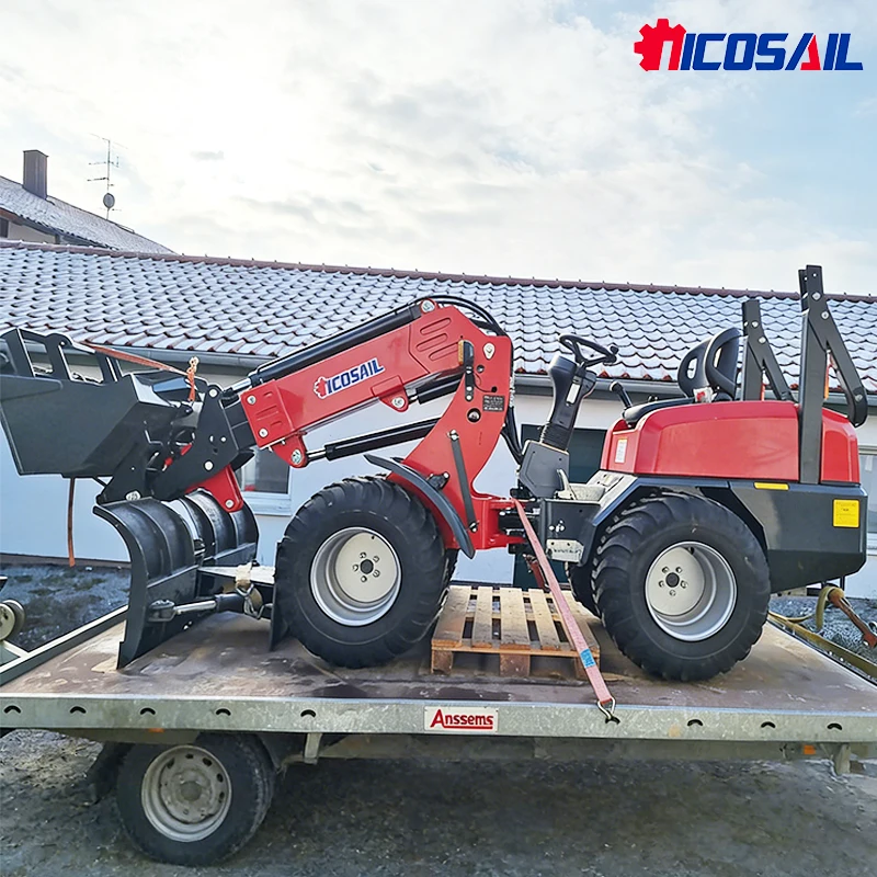Telescopic Loader with Hydraul - Skid Steer Loader review and price
