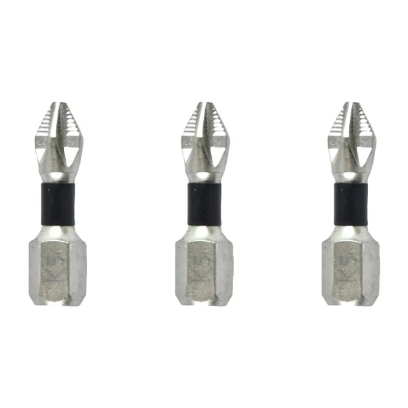 3pcs K5 Crossing Tip Screwdriver Bits Multiple Size for Professional Hand Tool Use