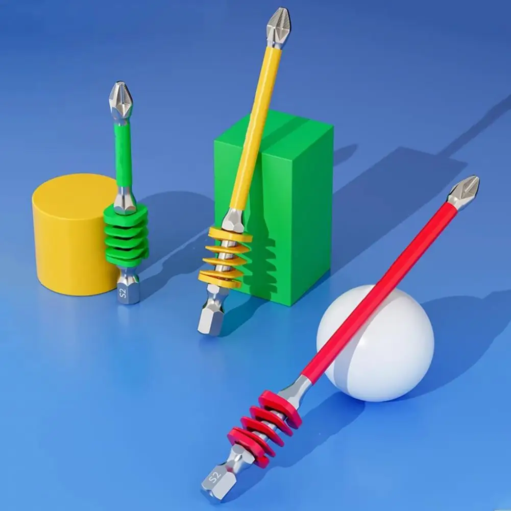 

Прочный набор отверток. Ударопрочный набор магнитных бит с противоскользящим дизайном для электрических отверток. Прочный шестиугольный.