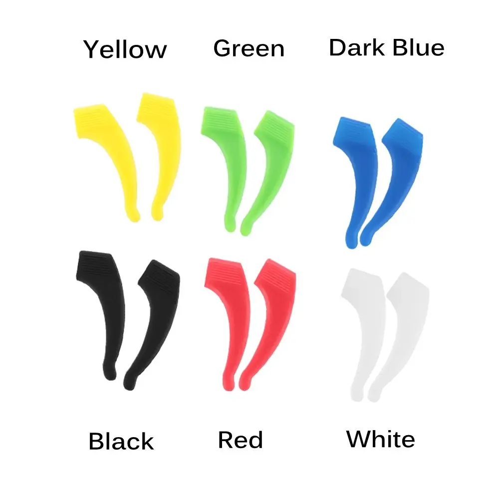 Ganchos antideslizantes de silicona para las orejas, soporte para gafas, gafas de sol, accesorios para gafas deportivas al aire libre