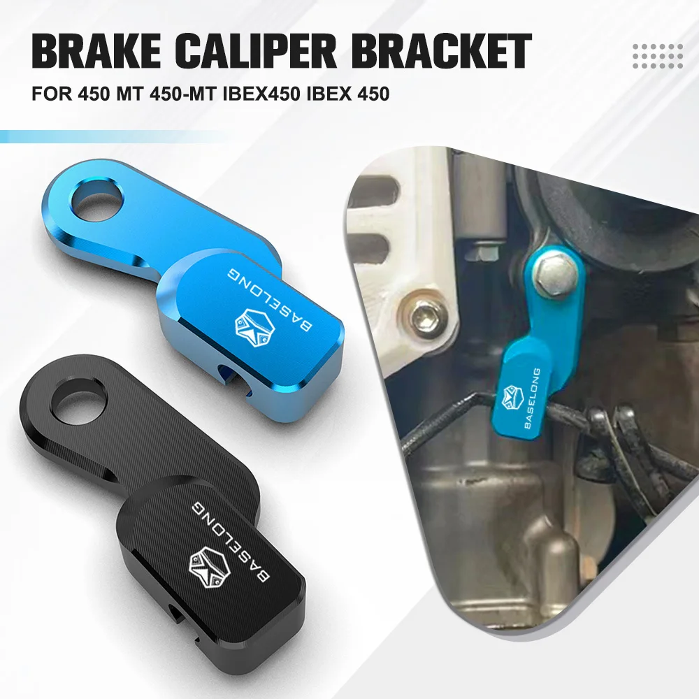 

Brake Caliper Bracket 2024 2025 2026 450MT FOR CFMOTO 450 MT 450-MT IBEX450 IBEX 450 Motorcycle Brake Line Hose Clamp Holder