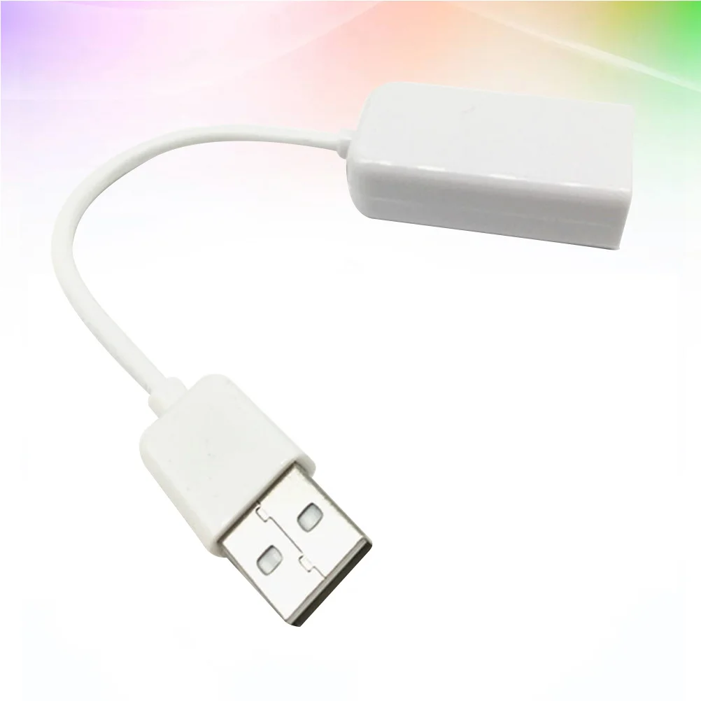 Adaptor Kartu Suara Usb 2.0 Antarmuka Audio Virtual 7.1 Saluran Untuk Laptop Notebook Speaker 3D Led Tanpa Driver
