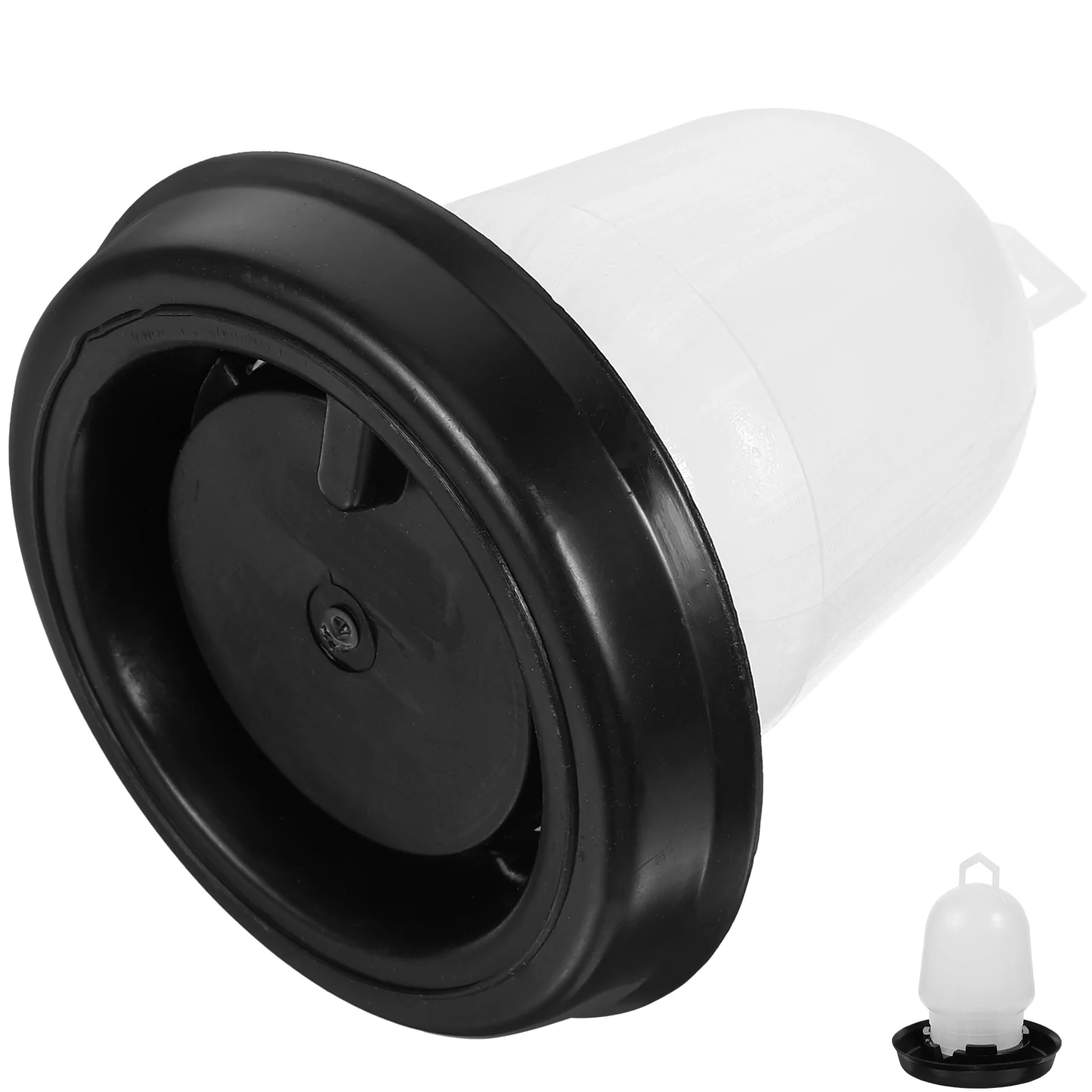 

Automatic Drinking Fountain Chicken Coop Feeder Waterer Watering Cups Dispenser Storage Bucket and
