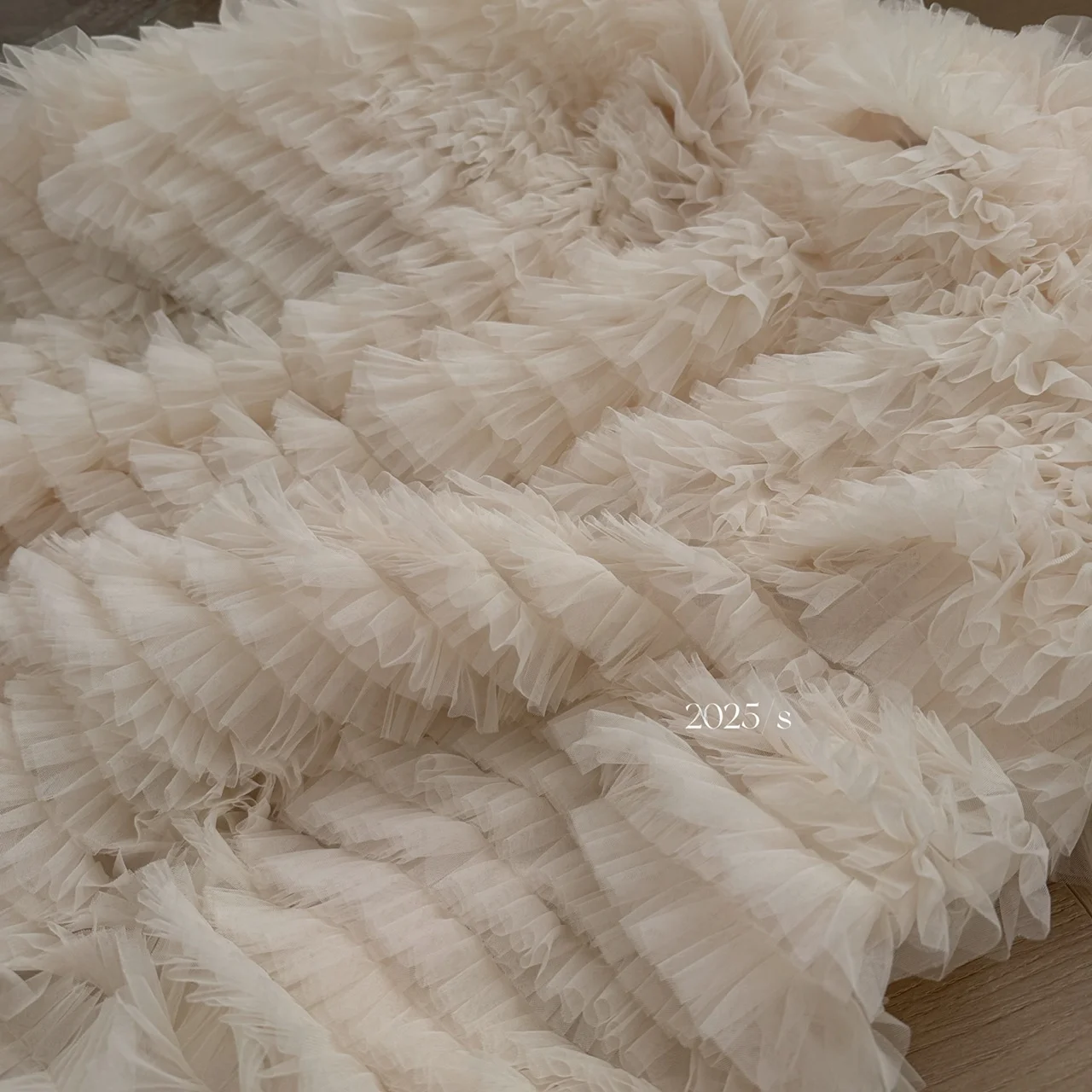 

Белая юбка-тортик с высокой талией Gentle Wind, женская юбка трапециевидной формы с высокой талией и цветочным принтом, полиэфирное волокно