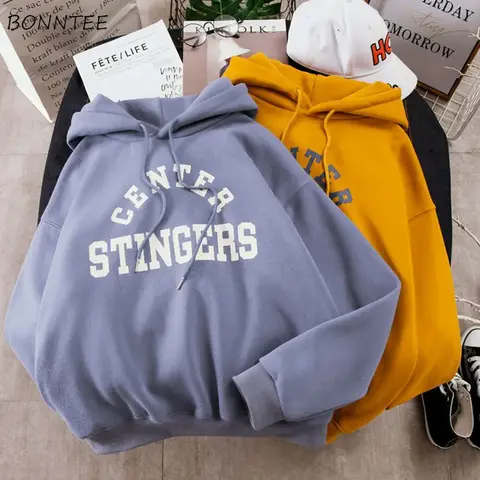 Women's Letter Hoodie BONNTEE