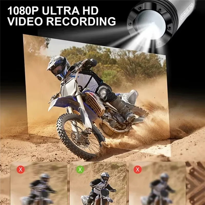 

Y45A-Mini Sport DV Camera Full HD 1080P Video Ideal Bodycam For Bike Cycle, Motorcycle