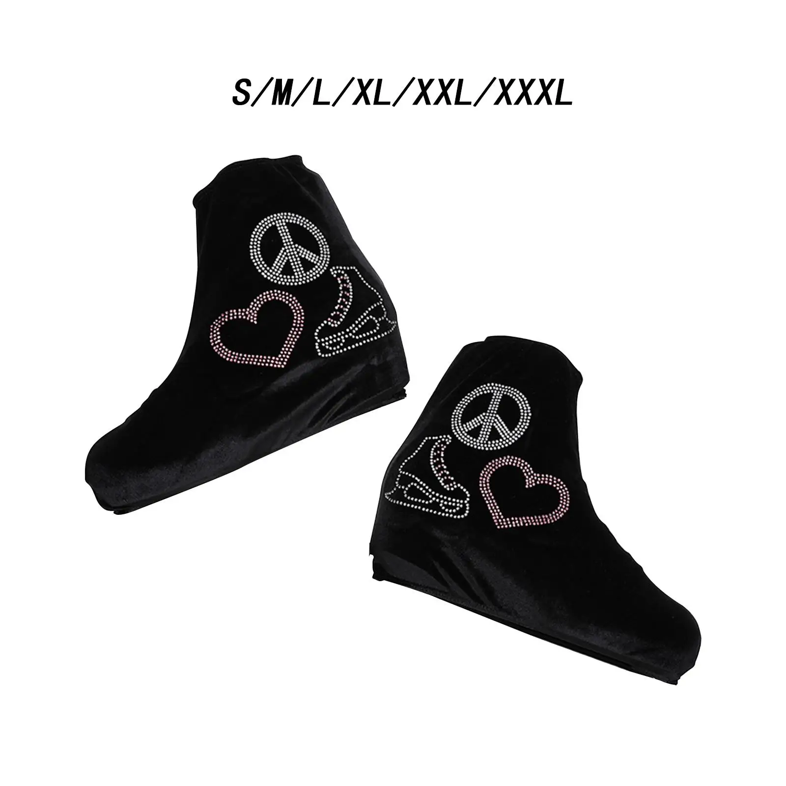 Ice Skate Cover Accessories Anti Scratch Ice Blade Guards Portable Anti Dirt Boot Cover Lightweight Organizer Skating Cover