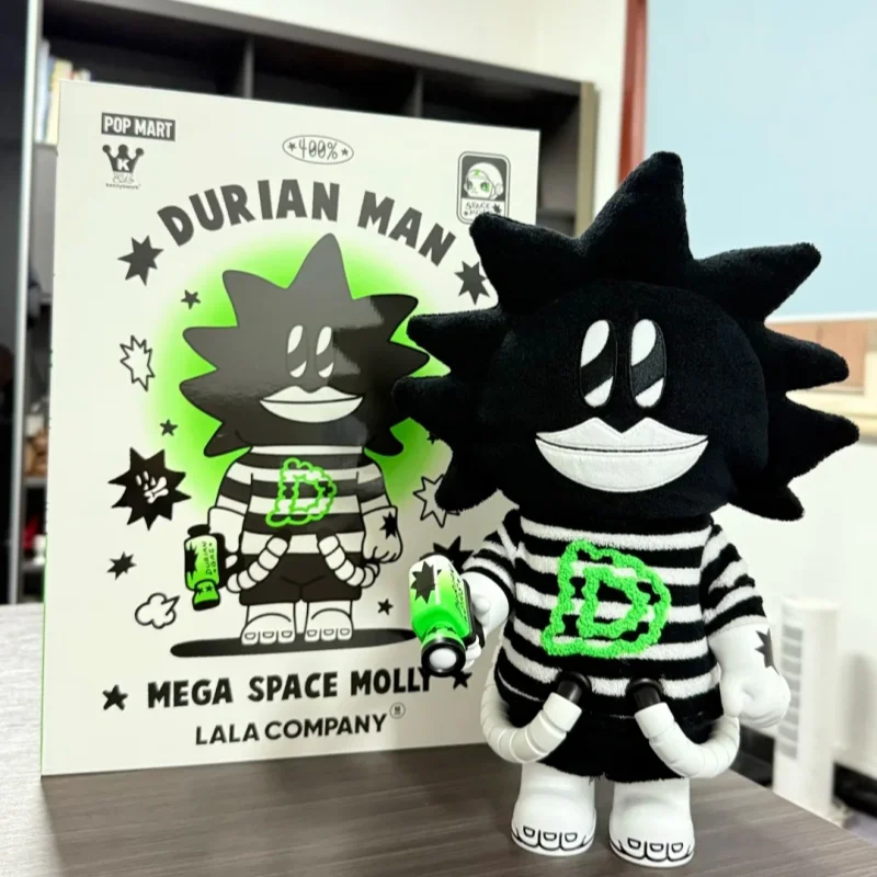 

Genuine Mega Space Molly 400% Lala Company Durian Person Mega Royal Molly Childlike Innocence 400% Good Birthday Toys