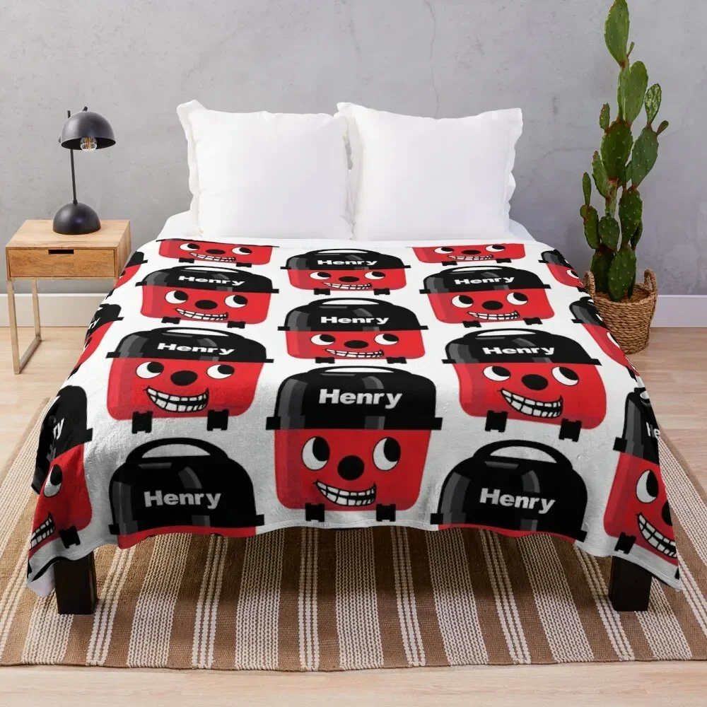

Henry Hoover - Trollface Throw Blanket Cozy Warm Blanket for Bed Room Decor
