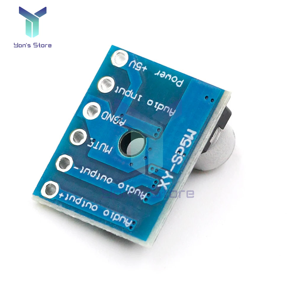 1/5Pcs 5128 Amplifier Board 3-5W Mini Class D Digital Amplifier Board Mono Audio Module Low Distortion DC2.5-5.5V Above 1A