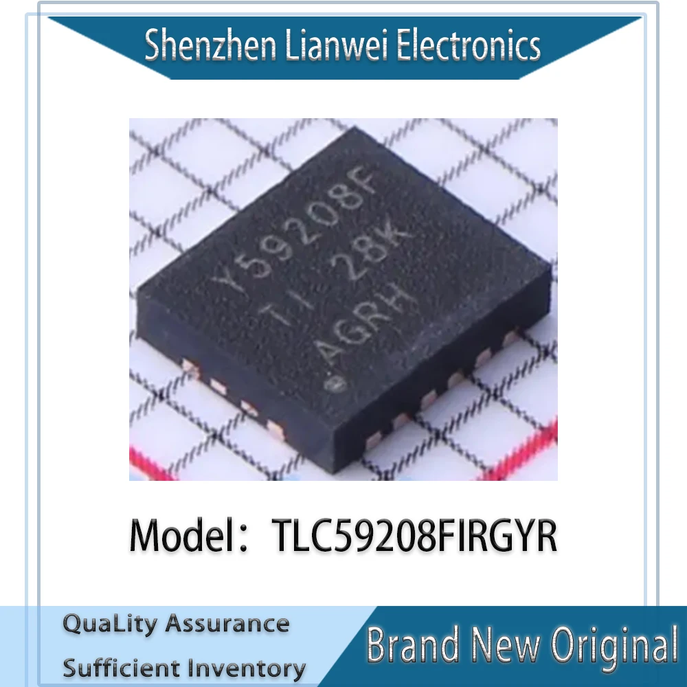100% New Original TLC59208FIRGYR Y59208F TLC59208 IC Chipset VQFN-16