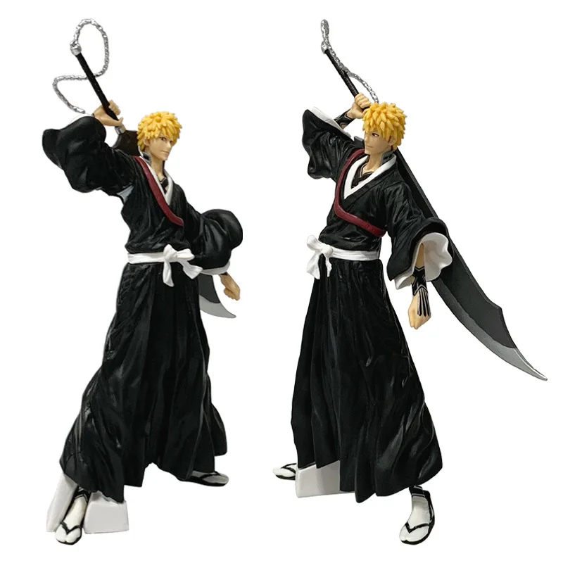 Bleach Ichigo Kurosaki Thousand Year Blood War Anime Figure Pvc Collectible Statue Desktop Decoration Model Gift For Men view 4