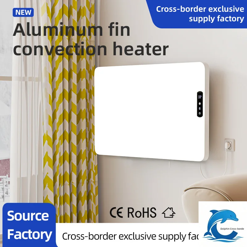 WiFi smart heater, household convection instant electric heater, US standard 110V wall mounted heating gas
