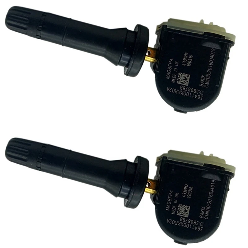 

2X TPMS Tire Pressure Sensor 433MHZ 3641100XKR02A For Great Wall Haval 2019 F7 H6 WEY VV5 VV6 VV7 Tire Sensor Crysler