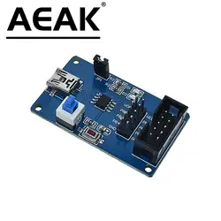 AEAK Attiny13 AVR Development Board Attiny13A-SSU Learning Board Experimental Test Boards AVR Board Minimum System