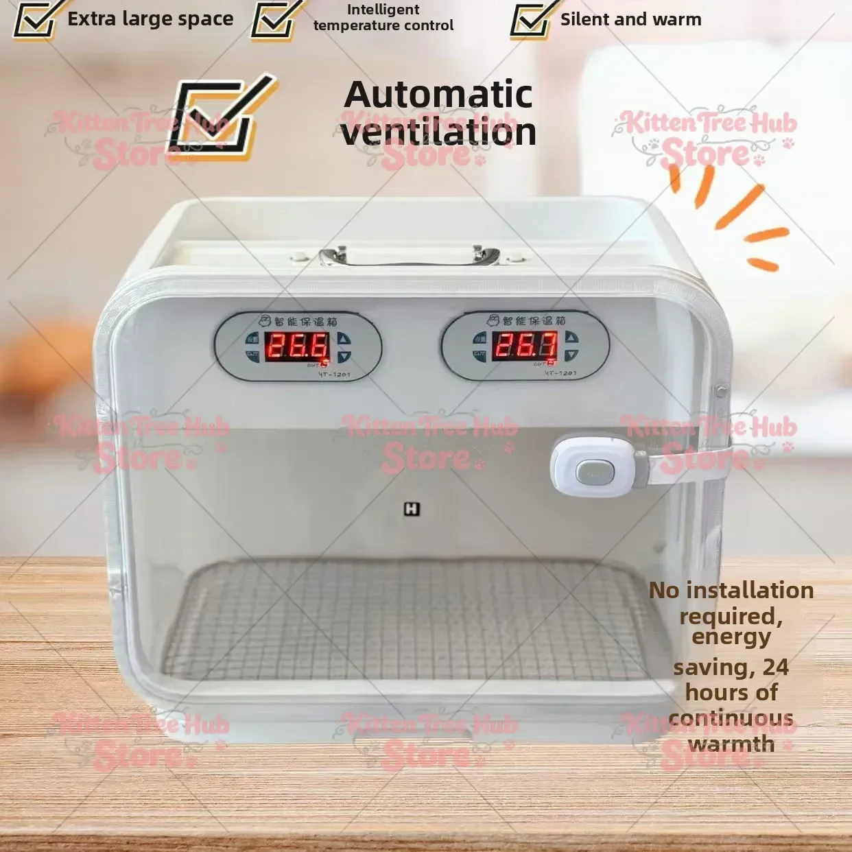 Pet Smart Air Heating Incubator Parrot Incubator Baby Bird Incubator