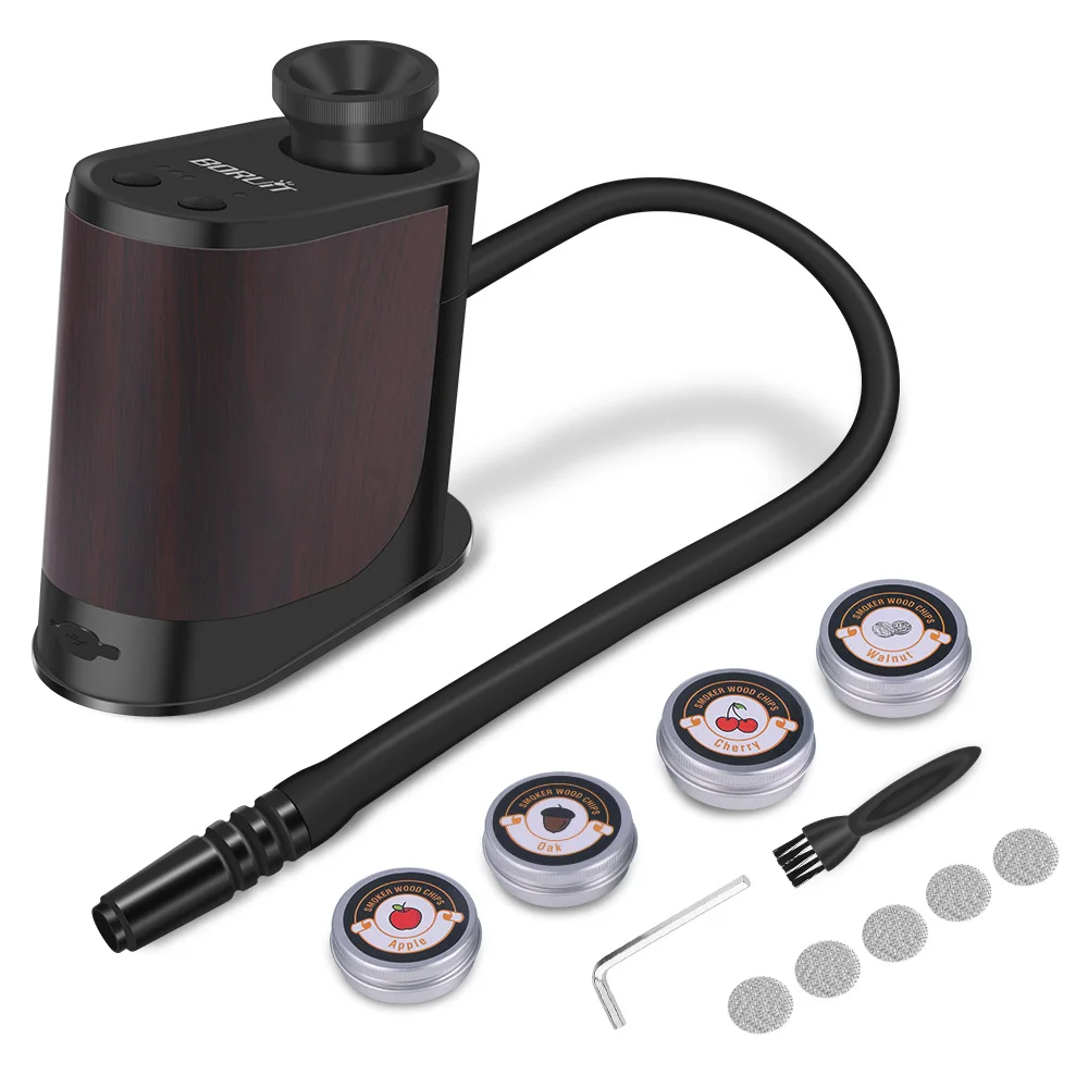UiT-Générateur de struction ée Froide Portable pour Cuisine Moléculaire, Rechargeable de Type C, Pistolet à struction er pour Viande, pour Barbecue