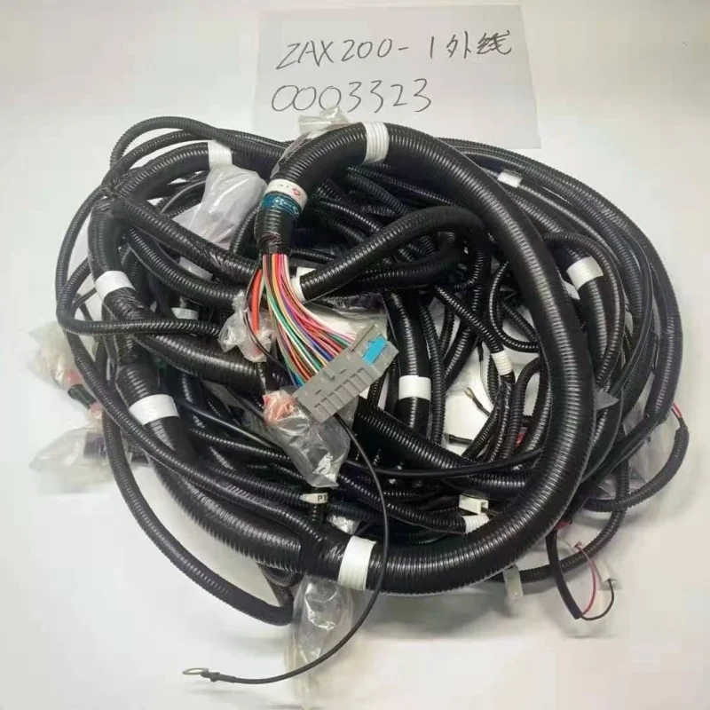 0003323H External Wiring Harness Assembly for Hita chi Excavator Wiring Harness Accessories ZX200 Excavator Parts