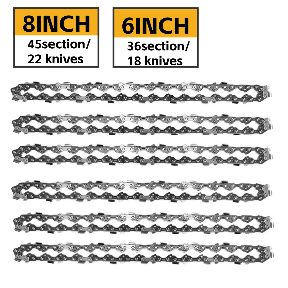 6 Inch 8 Inch Mini Chainsaw Chain 1/4\