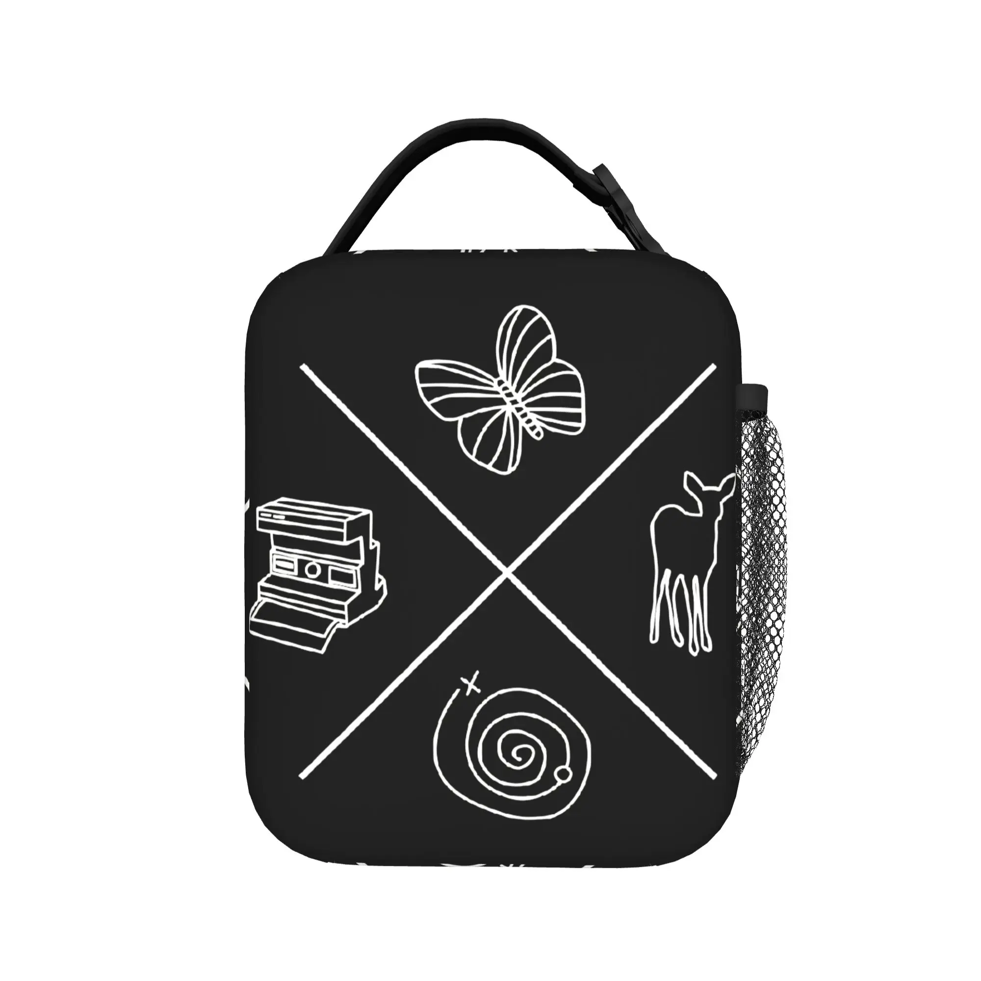 Life is Strange Symbols Insulated Lunch Bags High Capacity  Meal Container Cooler Bag Lunch Box Tote School  Picnic Girl Boy