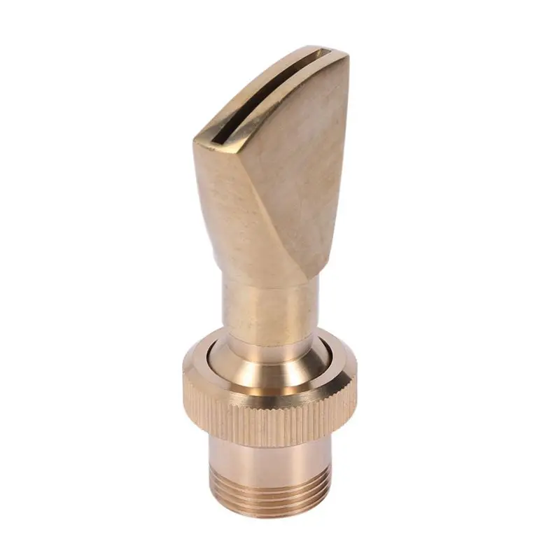 ABKW-3Pcs 1/2 Inch DN15 And 3/4 Inch DN20 Brass Water Fountain Nozzle Spray Sprinkler Head Garden Landscape Fountain