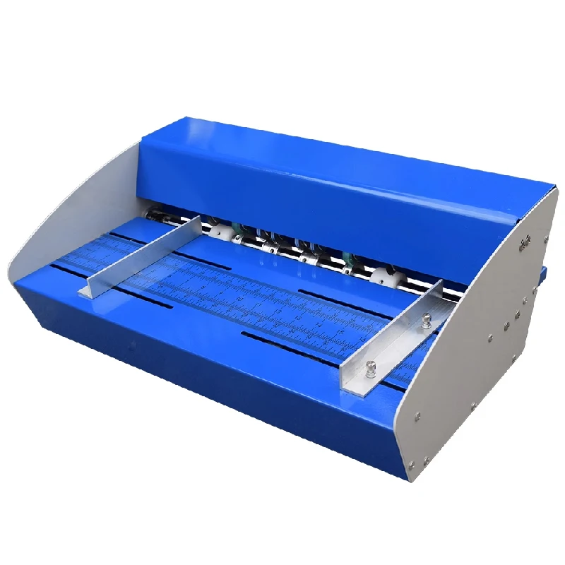 A3 Electric Automatic Paper Perforating Machine 460mm Office Use Book Folding Creaser Paper Creasing Machine