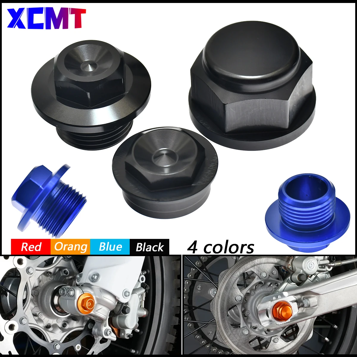 

CNC Front Wheel Lock Nut Bolt Rear Chain Adjuster Axle Block Wheel Axle Nut Cocer For KTM SX SXF XC XCF EXC EXCF XCW SMR 85-530