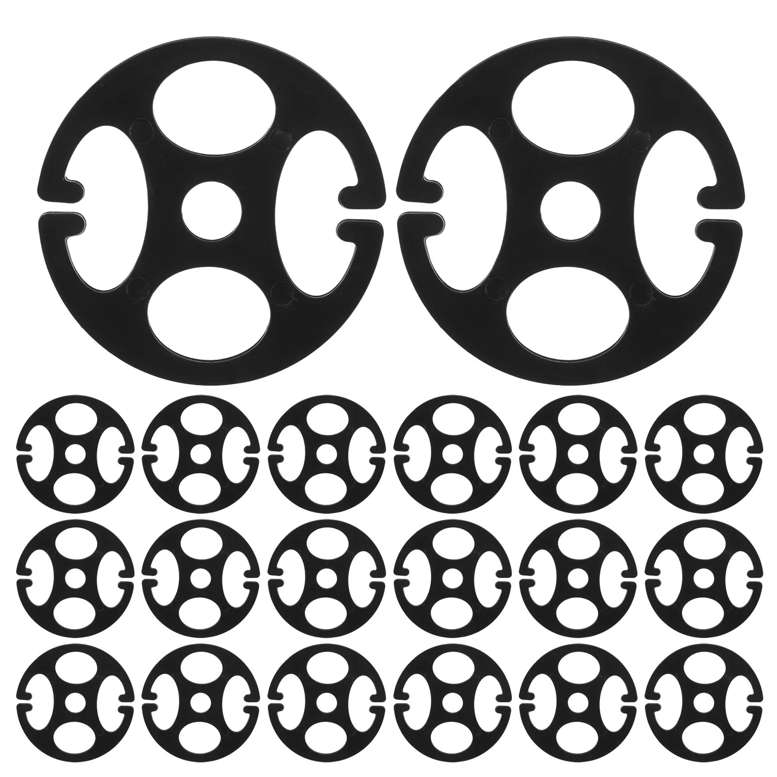 

100Pcs Car Seat Cushion Buckle Fasteners for Universal Seat Cover Installation Easy Fit Adjustable Automotive Interior