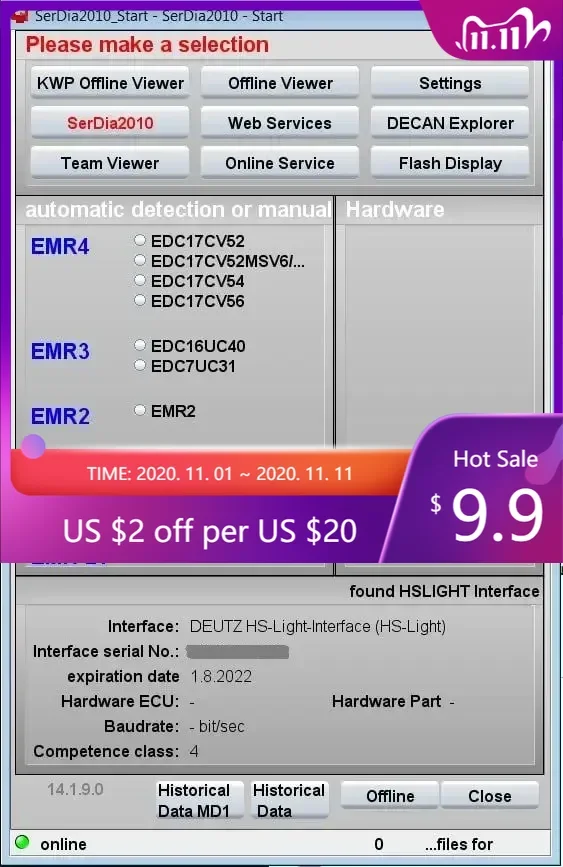 

AutoCD Deutz SerDia 2010 [2023] Licensed to 2050 LEVEL 4-6