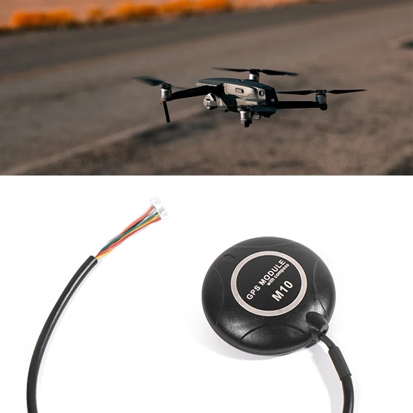 NEEBRC PIX M10 GPS مع بوصلة تيار مستمر 3.6-5.5 فولت لـ PIX Pixhawk 2.4.8 APM أجهزة الاستقبال عن بعد طائرة طائرة FPV سباق بدون طيار قارب