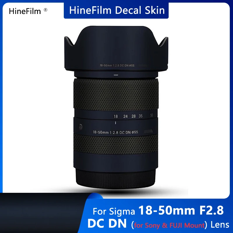 

Sigma 18-50 F2.8 E Lens Decal Skins for Sigma 18-50mm F2.8 DC DN Contemporary for Sony Mount Lens Sticker Wrap Cover