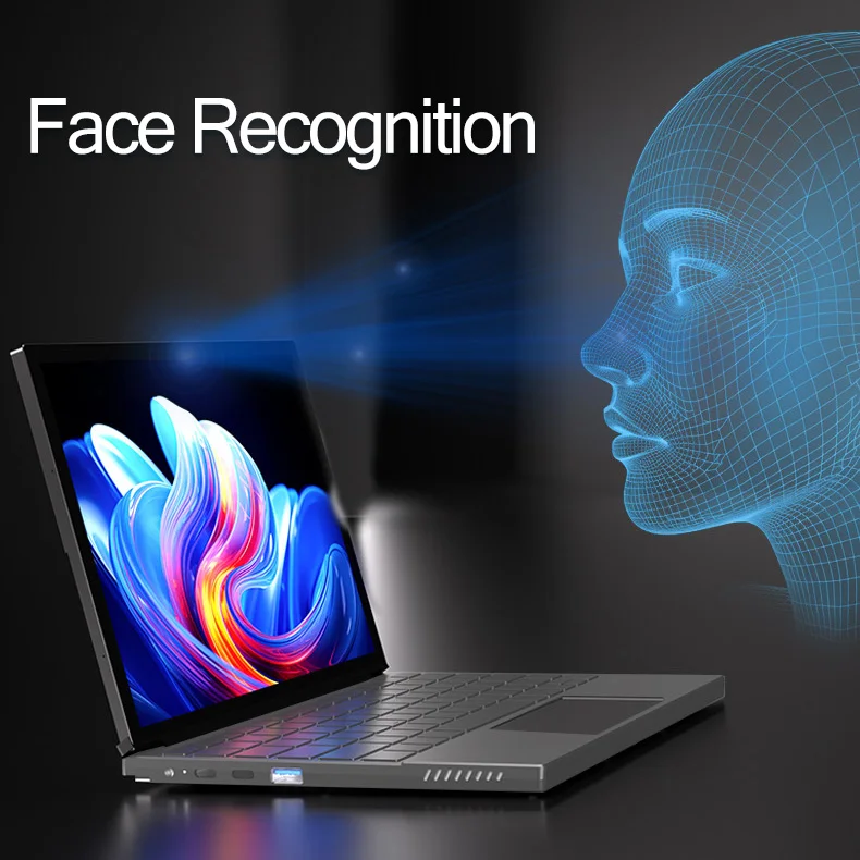 2 In 1 Laptop With 128gb 256gb 512gb 1T Rom 8gb Ram Cheap Laptops With Camera Touchscreen Notebook Computer In Stock