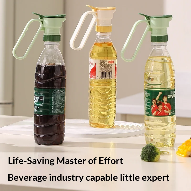 Beverage Dispenser Universal Beverage Bottle Dispenser Mineral Water Dispenser Lazy Person's Cola Pouring Handle