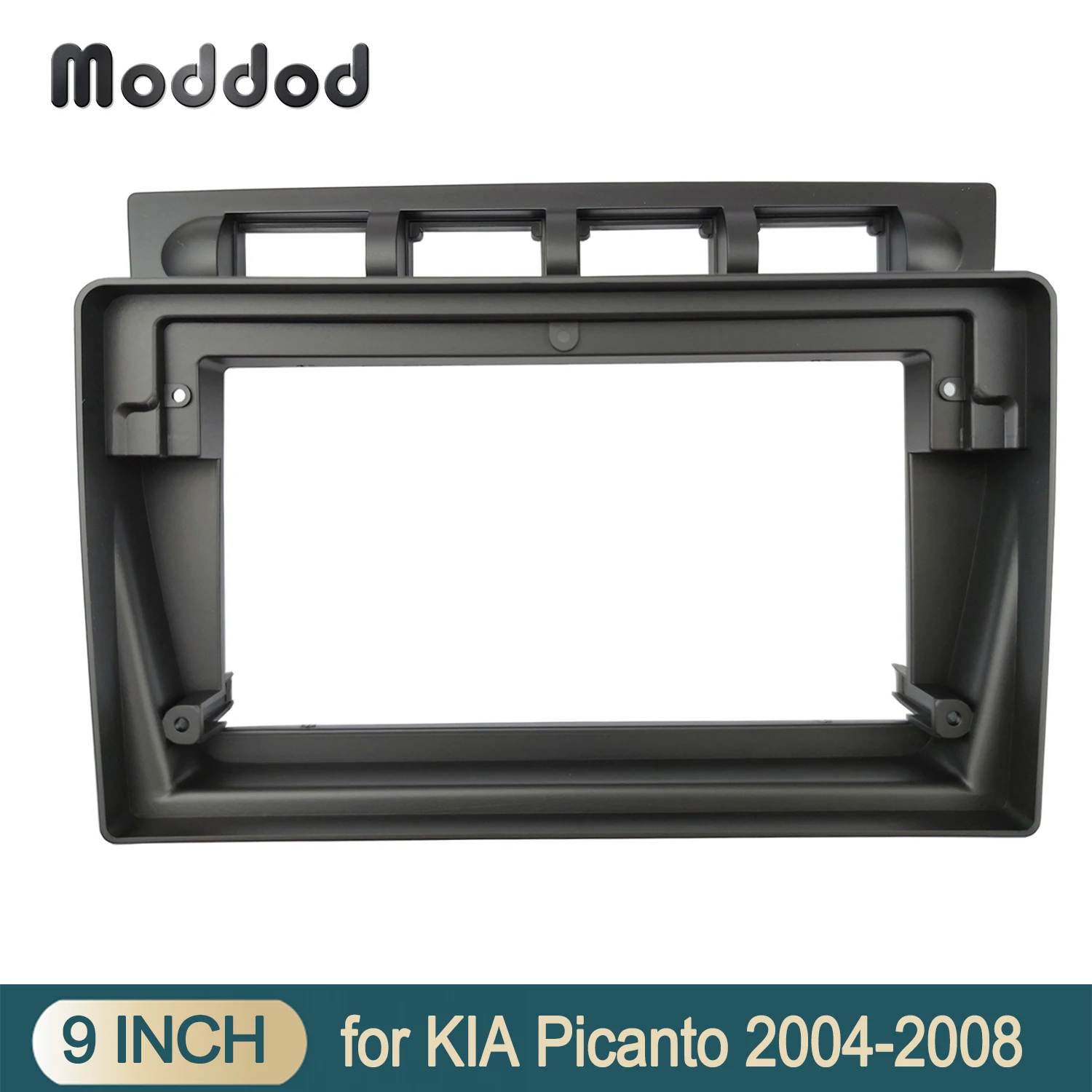 

Double 2 Din Android Dash Mount Trim Kit for KIA Picanto 2004-2008 Refit Installation Player Frame Adapter Cover Facia Bezel