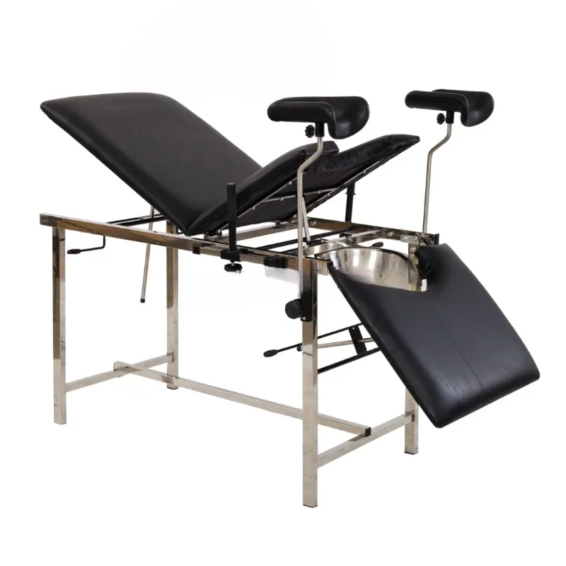 

Stainless Steel Hospital Examination Table Obstetric/Gynecological Delivery Bed Factory Price