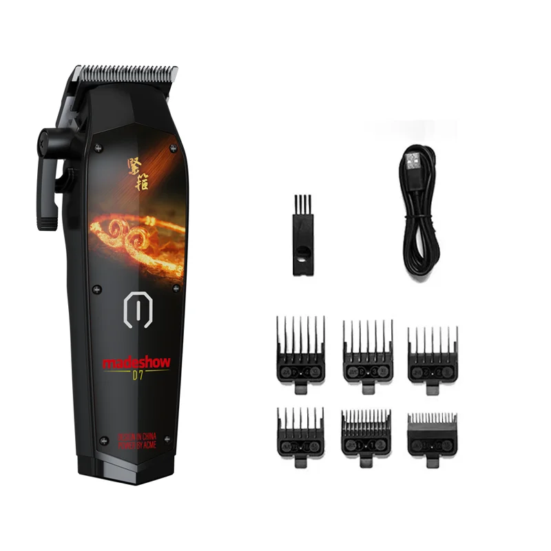 MadeShow M10M11 Professional Hair Clipper + Trimmer Set 0.1mmHair