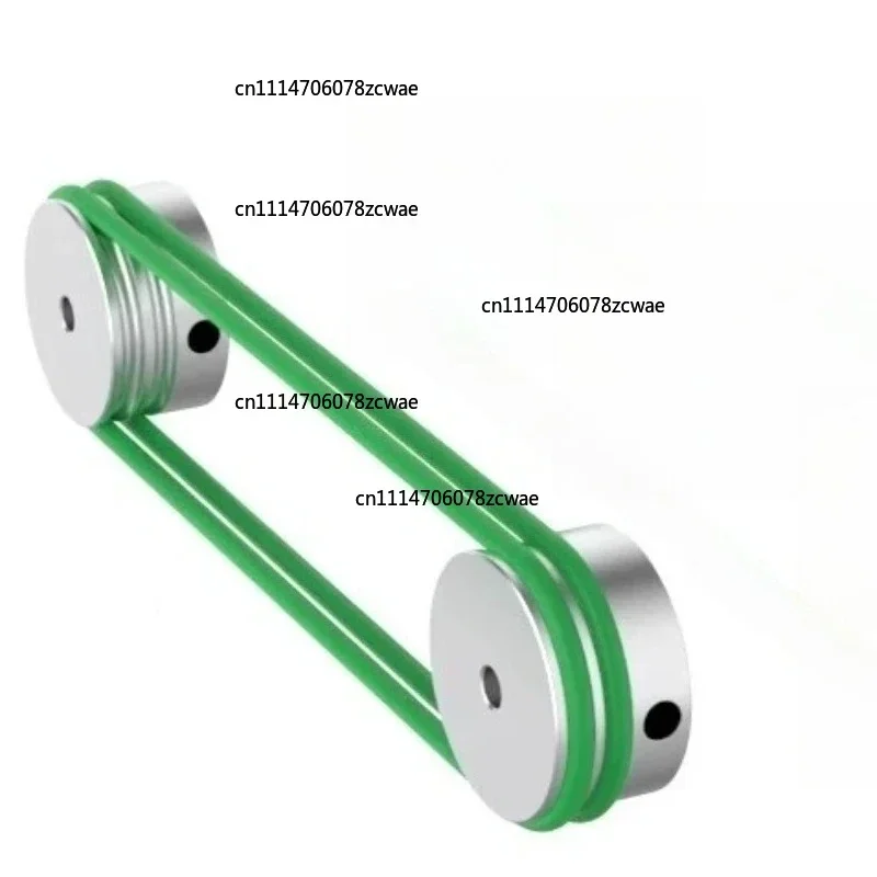 U-shaped Double Groove Pulley for: O-type 4mm Polyurethane Round Belt, Industrial Small Motor, Spindle, Motor Drive Wheel