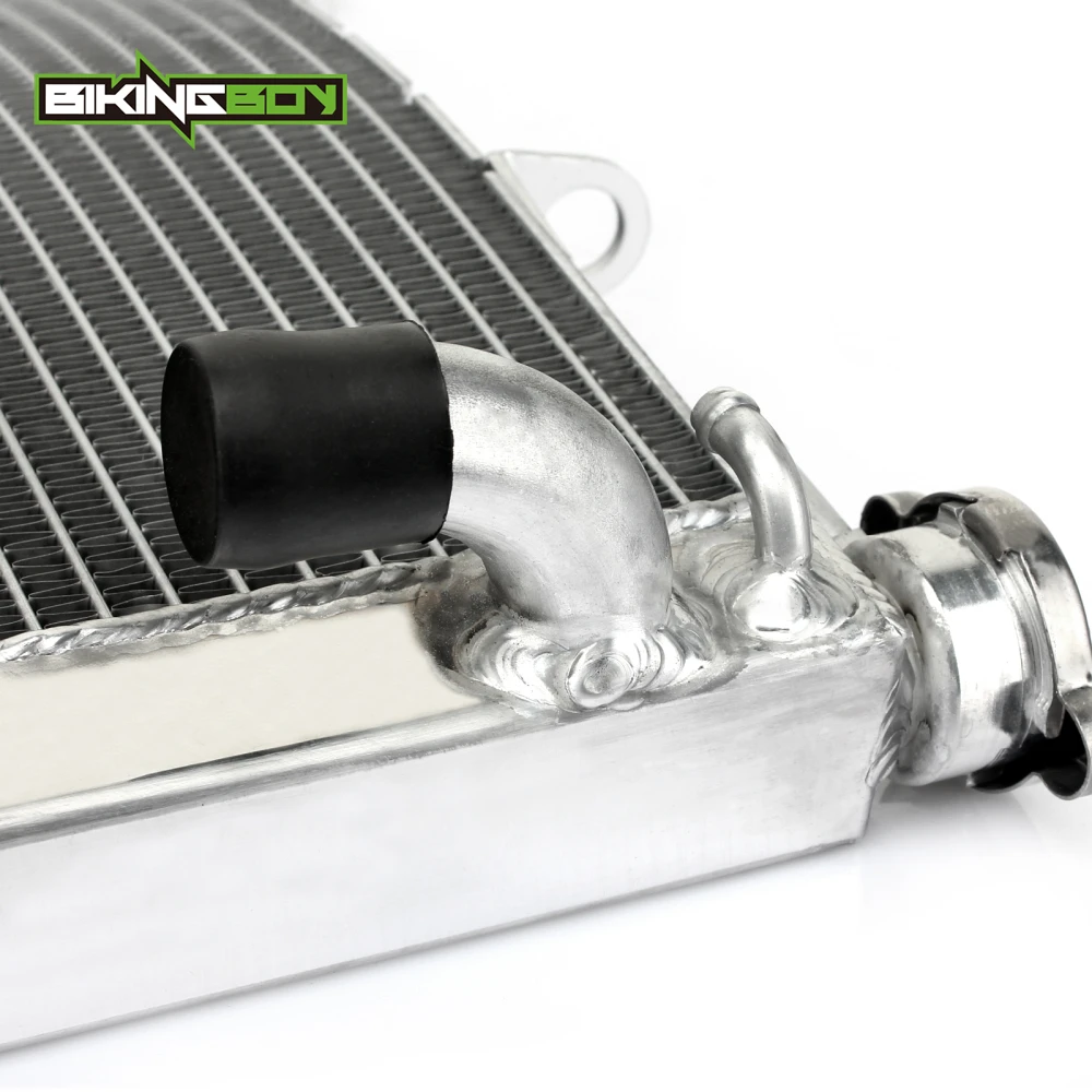 BIKINGBOY Engine Radiator Cooling Water Cooler CBR600F Sport F4i CBR 600 SuperSport F4 01 02 03 04 05 06 07 Polished 19010MBWD21