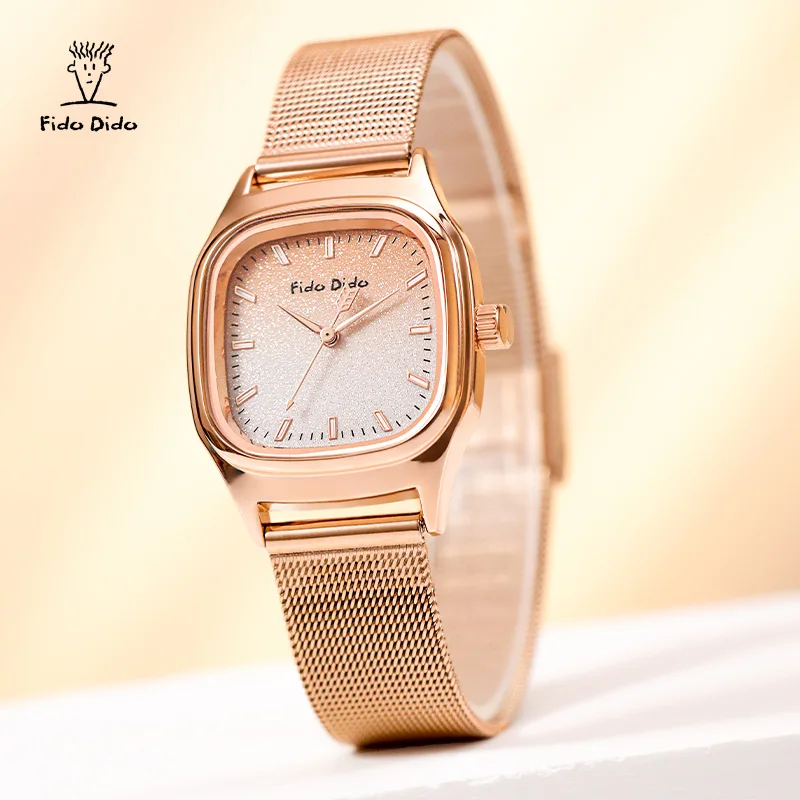 Fido Dido Sports Couple Watch - 50M Waterproof Silicone Strap | Japan Movement | Unisex Digital Analog | Gym Running FD2351-916