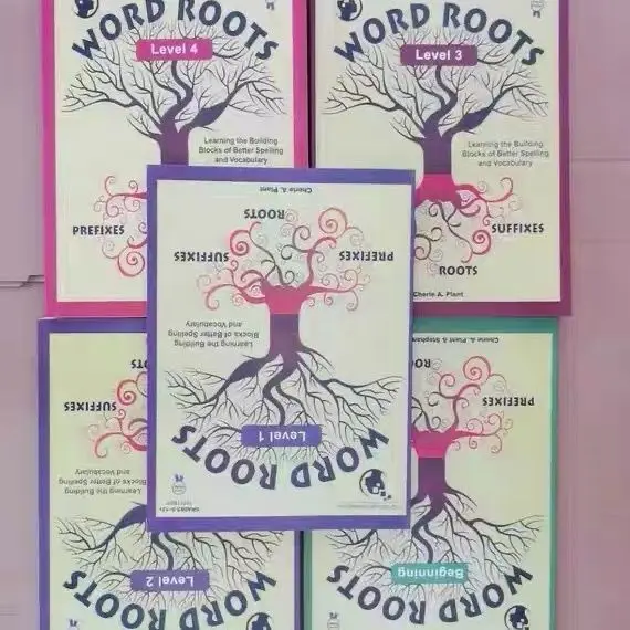 Word Roots: Prefixes and Suffixes - 5 Volume Set - Vocabulary Book - Recommended by Teachers