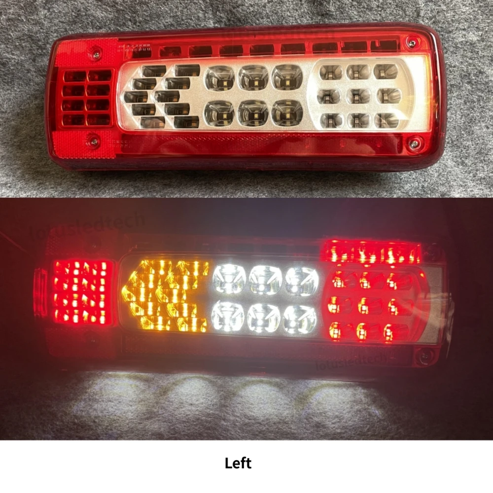 Set 24V For Renault Tail Lights For Volvo truck lights FH 460 FMX 500 Truck Reverse Brake Turn Stop Signal Tail Light with Horn view 6