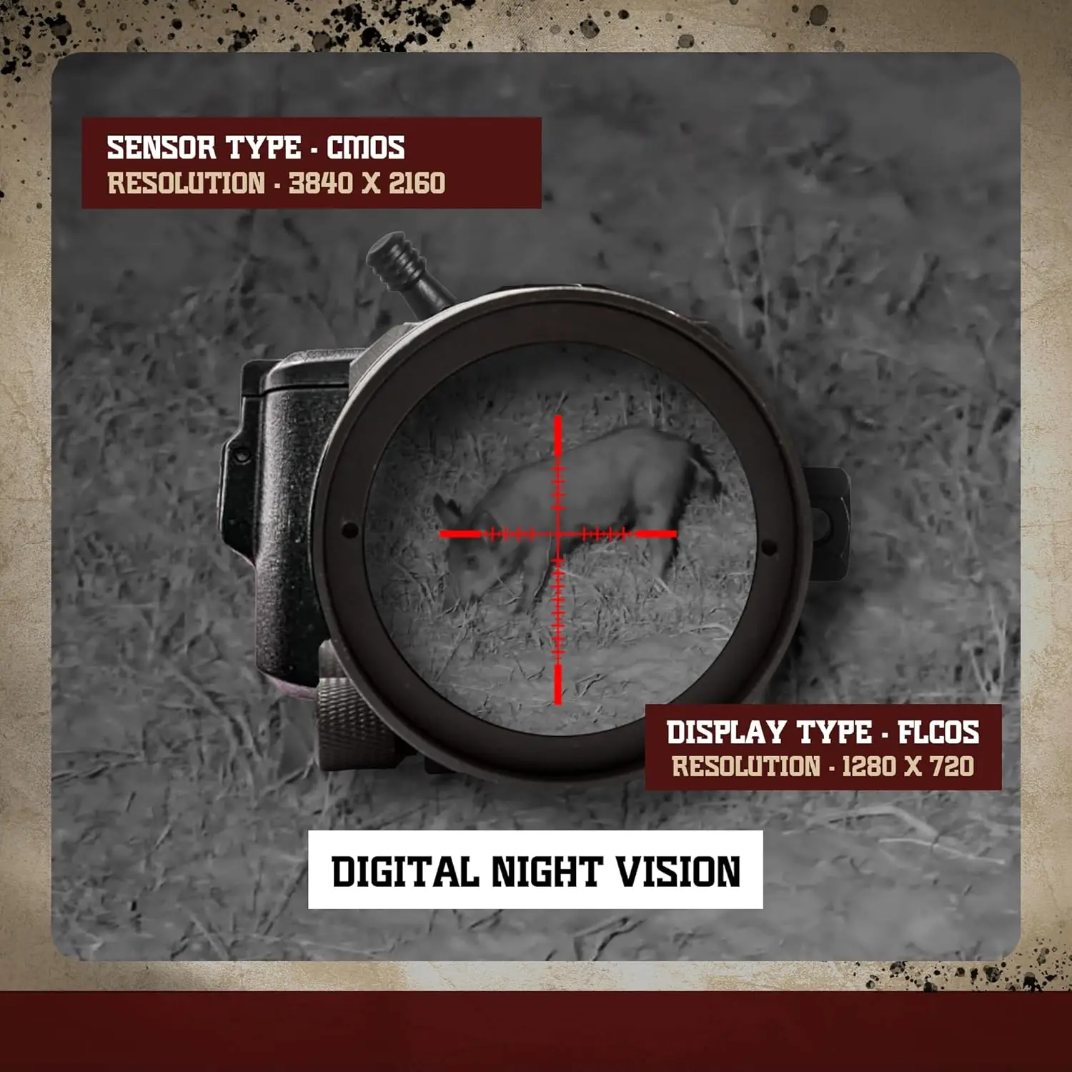 Sightmark Wraith 4K Mini Digital Night Vision Riflescope