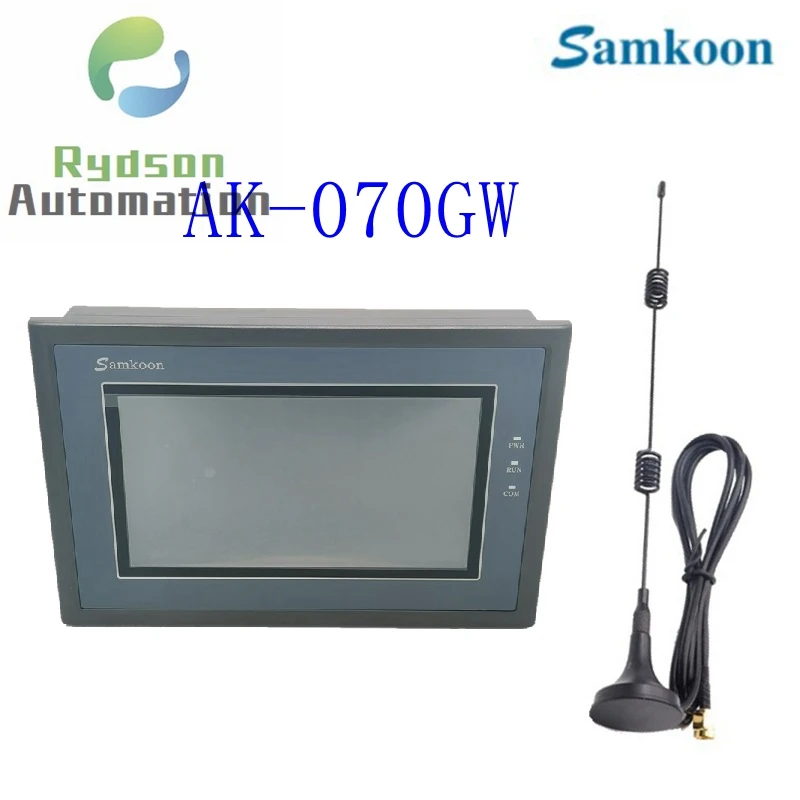 

AK-070AW AK-070GW AK-070AS Samkoon 7inch Touch Screen HMI Memory 256M Flash 512M DDR3 CPU Cortex A8 800MHZ