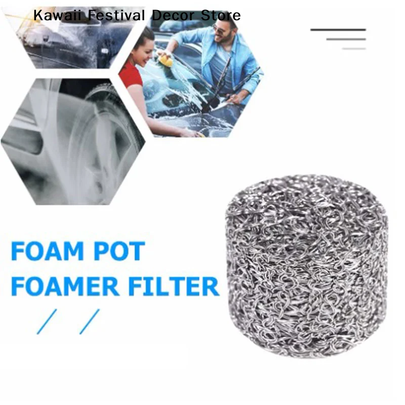 1pc Mesh Filter/Foam Tablet For Foam Nozzle/Snow Soap Lance/Foam Sprayer Stainless Steel Foam Lance Filters for Foam Generator