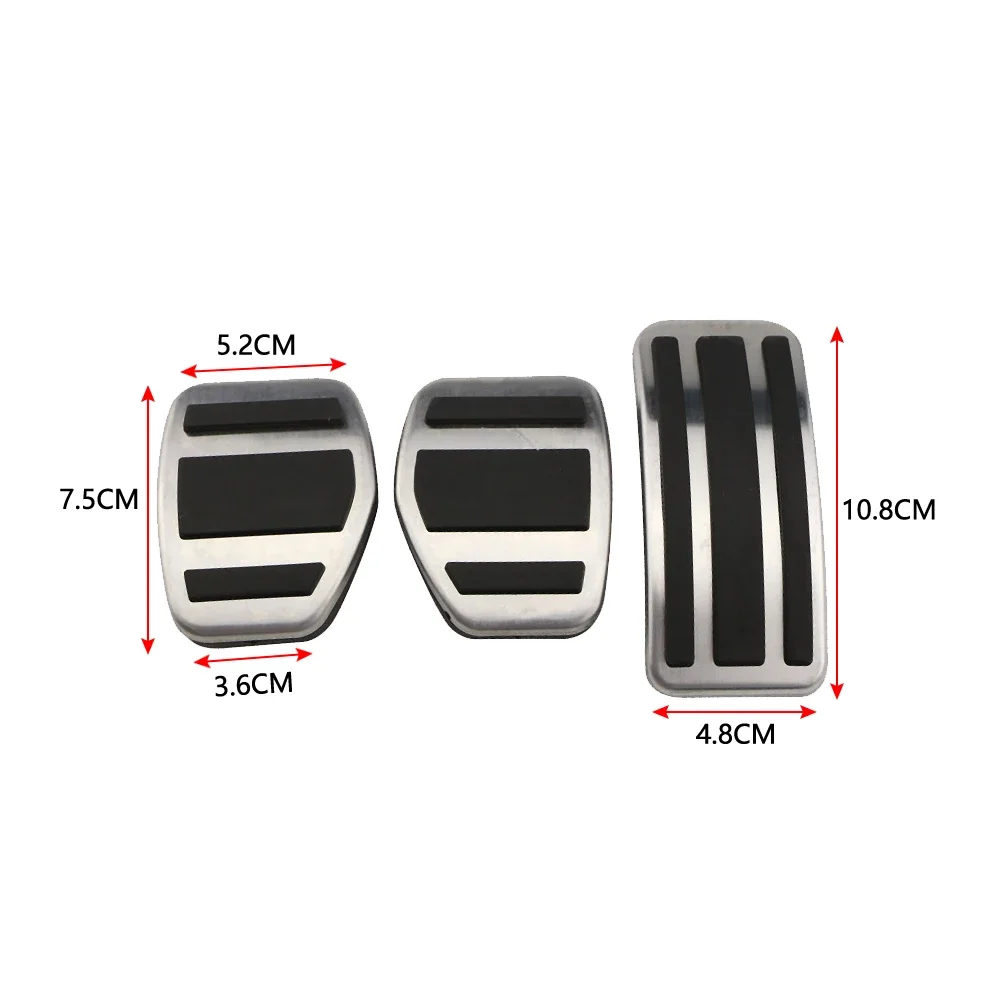 Auto Pedale für Peugeot 207 301 307 208 2008 für CITROEN C3 C4 für DS 3 4 6 DS3 DS4 DS6 AT MT Gas Bremspedal Abdeckung Zubehör – Detail 6